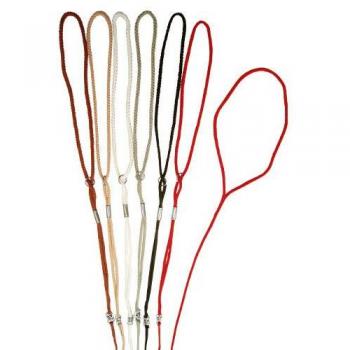Lazos de nylon redondos con quitavueltas - Color rojo