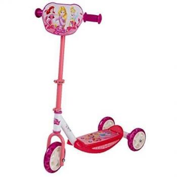 Smoby- Patinete con 3 Ruedas, diseño Princesas