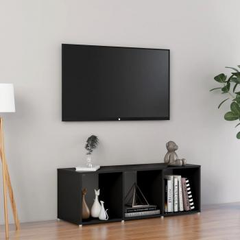 Mueble para TV de madera contrachapada vidaXL 107x35x37 cm, Mueble de Salón, Mueble Televisor, Mesa de TV, Mueble TV salón