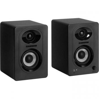 Samson MediaOne M30BT 3-Inch Bluetooth 20W Powered Studio Monitor Speakers (Pair)