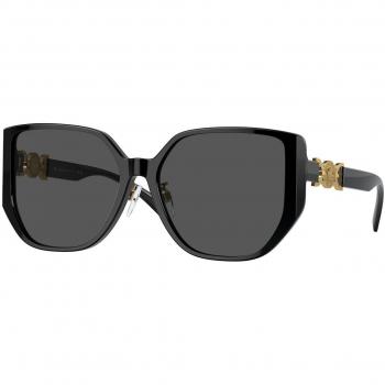 Versace VE4449D Asian Fit GB1/87 Women’s Sunglasses Black Size 58