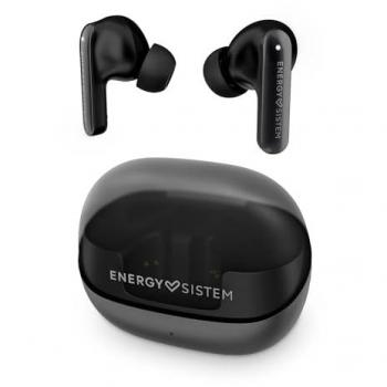 Energy Sistem Serenity ANC - Auriculares True Wireless con cancelación de ruido, 4 micrófonos, Bluetooth 5.4, plástico reciclado, 25 horas de batería, certificado IPX4