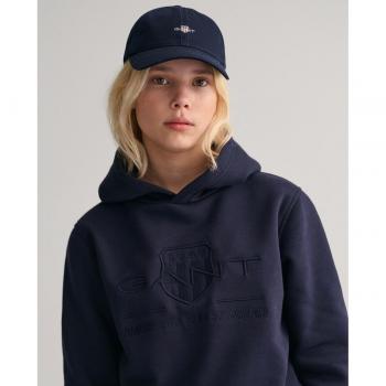 Sudadera con capucha Tonal Shield Teens de Gant para niños