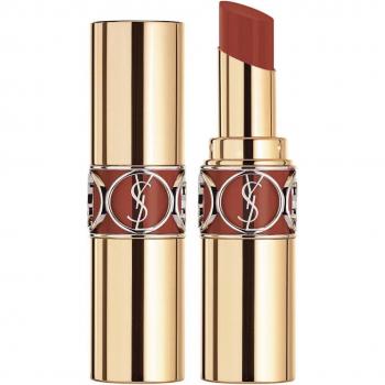 Yves Saint Laurent Rouge Volupté Shine Lipstick No. 155 Burgundy Bodysuit