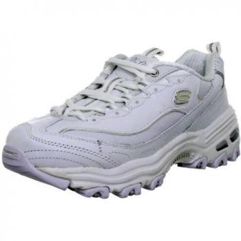 Skechers Women's D'Lites Memory Foam Lace-up Sneaker