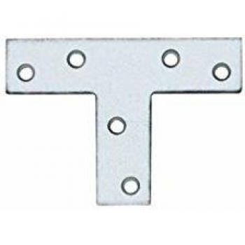 Pletinas Galvanizadas en T 35 x 70 x 16 mm - Caja de 50 Unidades