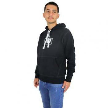New Balance Essentials Brushed Back Men's Hoodie - Pure Black, Size M