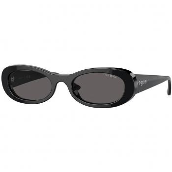 Vogue Eyewear VO5582S W44/87 Gafas de Sol para Mujer Negras 53 Lentes