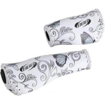BBB ErgoFix BHG-17G - Puños para manillar multicolor weiss-silber Talla:92/135mm