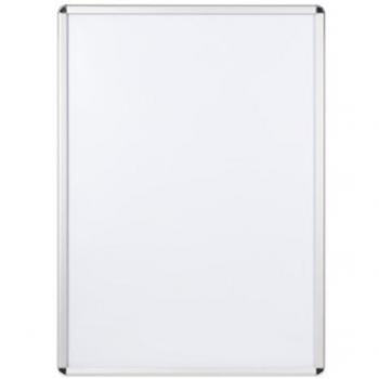 Bi-Office VT840415280 Marco para Pared Rectangular Blanco de Aluminio