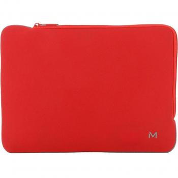 Funda Mobilis Skin Sleeve roja para portátiles hasta 14'