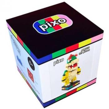 PIXO BLOCKSER EL IGUANA 289 pzs - Mini bloques de construcción, 289 piezas, diseño temático de iguana, compatible con otras marcas de bloques de construcción
