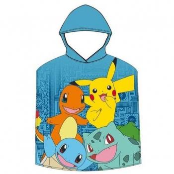 Poncho de Microfibra Pokemon Pikachu 50x100cm Safta