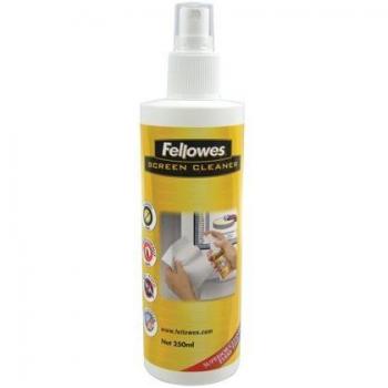 Fellowes 250ml Screen Cleaning Spray LCD/TFT/Plasma Limpiador de aire comprimido para limpieza de equipos - Kit de limpieza para ordenador