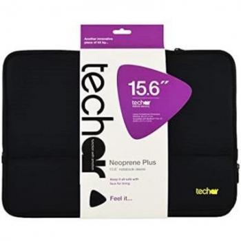 Tech air TANZ0331V2 15.6 Laptop Sleeve with 3 Zipped Pockets, Black