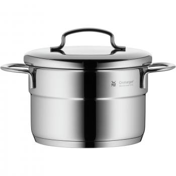 WMF Mini Olla Baja, Acero Inoxidable Pulido, 14 cm
