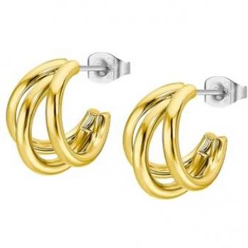 Pendientes Urban Woman de Acero Inoxidable 316L con Acabado Brillo - Lotus Style LS2423-4/2