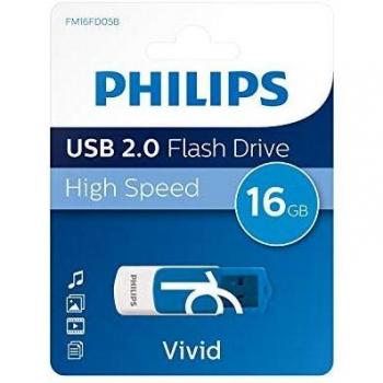 Philips Vivid - Memoria USB de 16 GB