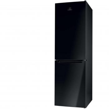Frigorífico combinado Indesit LI8 S1E K - 339 litros, frío estático, clase F, color negro
