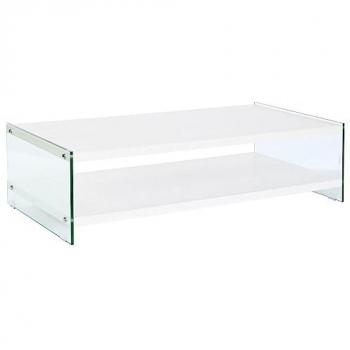 Mesa de Centro DKD Home Decor Cristal Madera MDF 130 x 65 x 35,5 cm