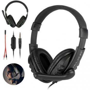 Auriculares Gamer Estéreo con Micrófono para PS4, Nintendo Switch, Xbox One y PC - Compatibles con Xiaomi, Huawei y Samsung