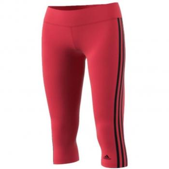 adidas D2M 3S3/4Tigh Mallas, Mujer, Rosa