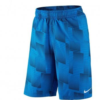 Nike AV15 Flow Short-26cm - Pantalones cortos para hombre, color azul / plateado, talla XL