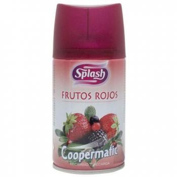 Recambio Ambientador Coopermatic Splash Frutos Rojos 250ml