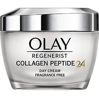 Crema de Día Olay Regenerist Colágeno Péptido 24 Sin Fragancia 50 ml - Piel Fuerte y Radiante en 14 Días