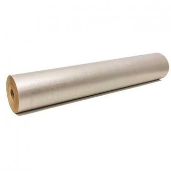 Bobina de Papel Kraft Fabrisa Mostrador 0.62x150m Plata