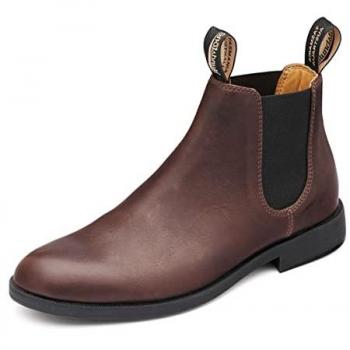 Blundstone #1900 Brown Water-Resistant Chelsea Boots - Size UK 12