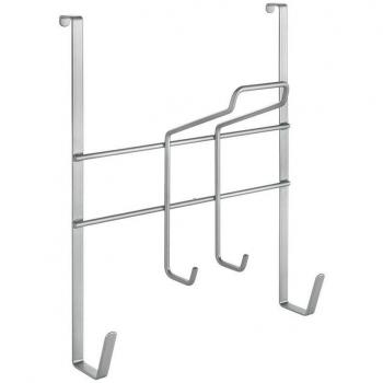 Soporte de Puerta para Tabla de Planchar My Iron Metaltex 28x12x28 cm Plata