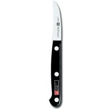 Zwilling TWIN GOURMET - Cuchillo pelador, hoja endurecida al frío Friodur, acero inoxidable, espiga entera, cachas sintéticas remachadas, 60 milímetros