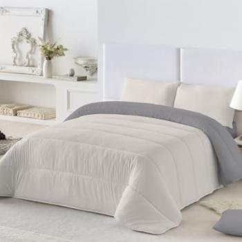 Edredón Nórdico Reversible 300 gr Liso Bicolor Microfibra Extrasuave Antialérgico Transpirable - Cama 135/150 cm - Fabricado en España