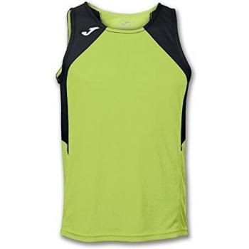 Joma Camiseta Record Verde-Negro S/M, Hombres, Verde-Negro-021