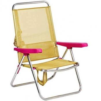 Alco Silla Playa Alta-Fibreline- Aluminio 672Alf-0449