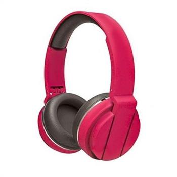 X-One XONE101448 - Auriculares plegables + micrófono, color fucsia