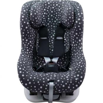 Funda para silla de coche JYOKO compatible con Romer King II, Trifix y Casualplay Bicare Jyoko Winter Sky
