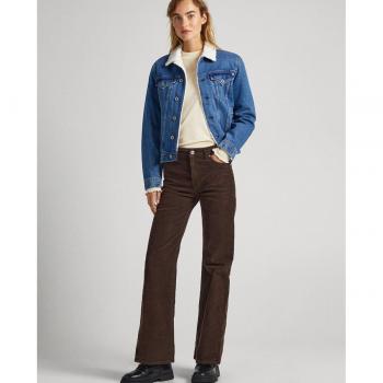 Pepe Jeans Pantalones Willa Trail Brown