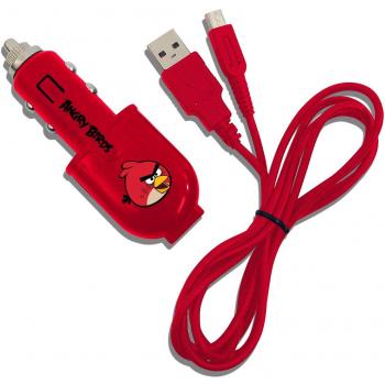 Chargeur de voiture 'Angry Birds' pour 3DS [Importación francesa]