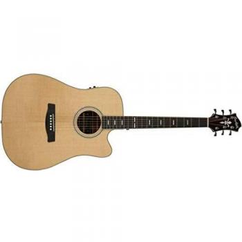 18 ORSA. HAGSTROM Guitarra electroacustica de 6 cuerdas con cutaway ORSA II DREADNOUGHT CE NAT.