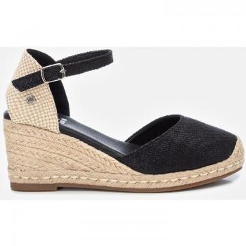 Sandalias de cuña Xti 141414 negro con hebilla