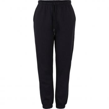 Pantalones Deportivos de Mujer Pieces Chilli Negro Tiro Alto