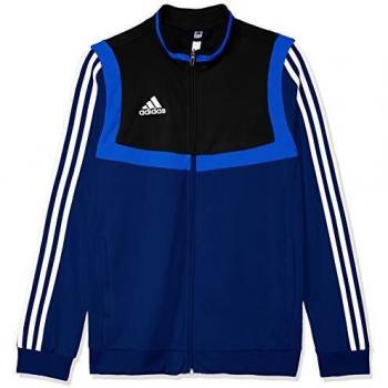 adidas TIRO19 PES JKTY Sport Jacket, Unisex niños, Dark Blue/White, 7-8Y