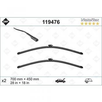 SWF 119476 Limpiaparabrisas, Set de 2