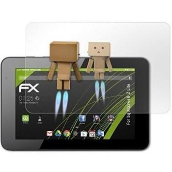 atFoliX Protección de Pantalla bq Maxwell 2 Lite Lámina protectora Espejo - FX-Mirror con efecto espejo