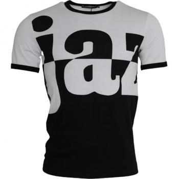 Dolce & Gabbana Multicolor Jazz Print Cotton T-Shirt for Men - Size XS
