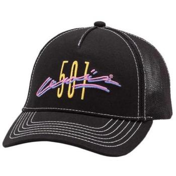 Levi's Gorra 501 Graphic Cap Dull Negro Talla Única Hombre Adulto