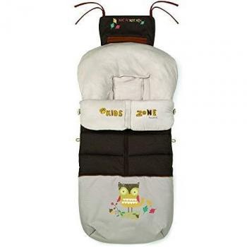 Jané Saco para silla Nest Plus, Interior Polar, Impermeable, Universal, con Cremallera, Color Autumn