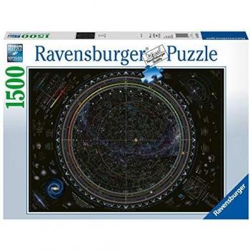 RVSB4 Ravensburger UK 16213 Ravensburger Map of the Universe 1500pc Jigsaw Puzzle, Multicoloured